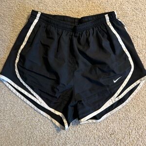 Nike Black Shorts with White Accents